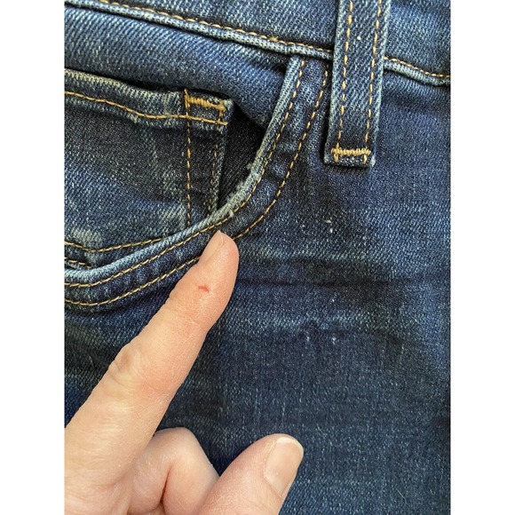 NWT Joe's Jeans The Molly High-Rise Flare Jean Womens 26 Blue Dark Wash Comfy - Picture 13 of 16